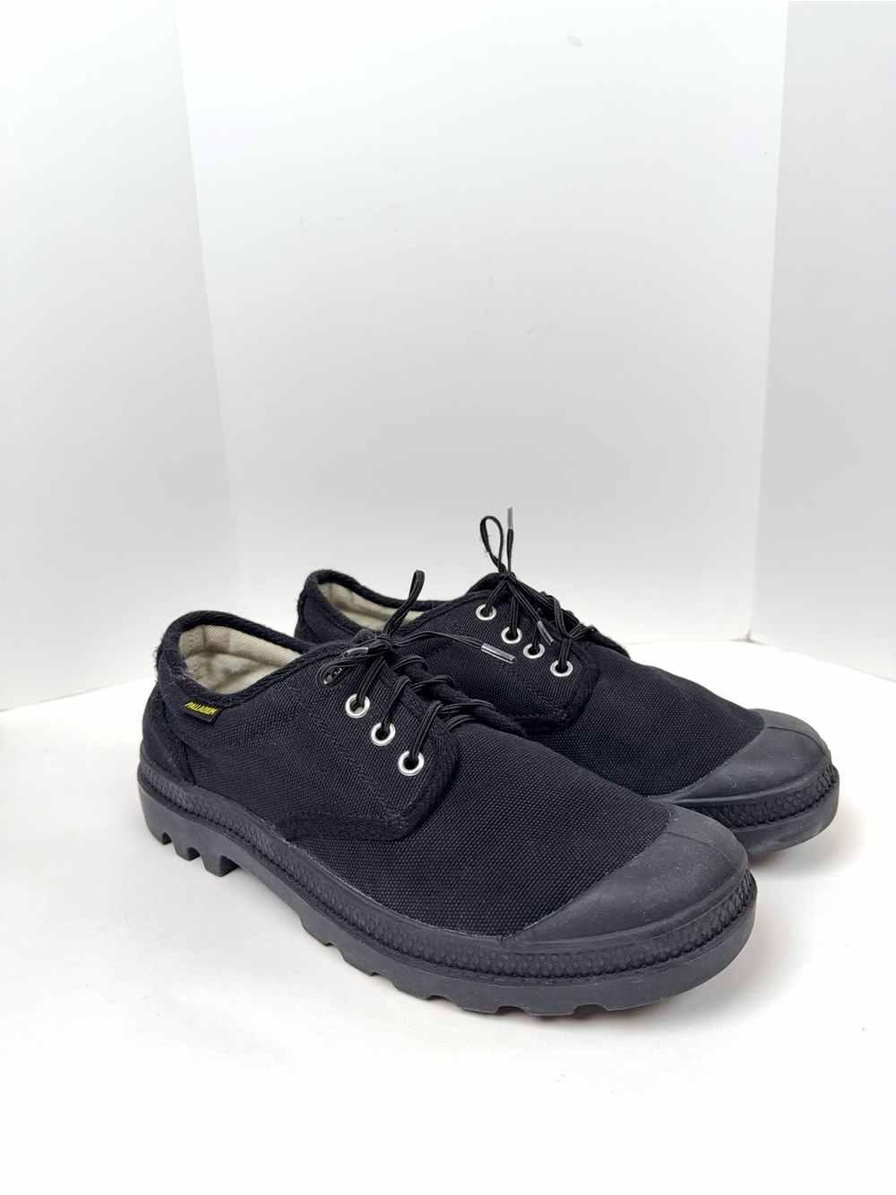 Palladium Unisex Black Pampa Oxford Originale Paradrop Insole US 10 Women 8.5Men